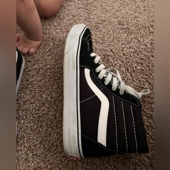 Black High Top Vans - Picture 6 of 6